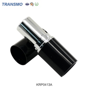 Tube de rouge à lèvres noir, emballage de luxe pour rouge à lèvres, tube de rouge à lèvres en plastique transparent, tube en plastique rond - Product Image 6