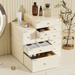 Organizador de Escritorio para Hogar y Oficina, Precio de Fábrica, Cajón de Almacenamiento Económico, Contenedor de Almacenamiento Apilable Multicapa - Product Image 3