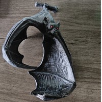 Support mural gothique en résine pour bougie chauffe-plat, applique murale vampire, décoration suspendue pour fête d'Halloween, plaque décorative d'intérieur