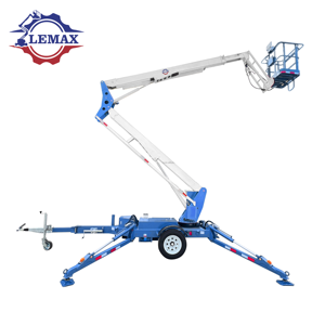 Sleepbare Giek <span class=keywords><strong>Lift</strong></span> Kersenplukker, Ce Iso Gecertificeerd, Fabrieksprijs Voor Hooggelegen Hijsen In De Buitenlucht, Bouw, Onderhoud - Product Image 6