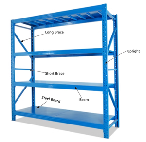 Étagères en fil d'acier à 3 niveaux <span class=keywords><strong>PZr</strong></span> et rayonnage à navette, capacité de charge de 300 kg, résistant aux intempéries, antirouille, durable, stockage en entrepôt - Product Image 4