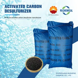 Extrusión de desulfuración de gas de carbón activado granular personalizada de carbón activado de fábrica