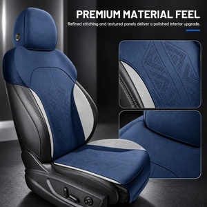 Coussin de siège de <span class=keywords><strong>voiture</strong></span> sur mesure pour Audi A4L, demi-entourant, respirant, protection de siège auto, accessoires intérieurs de <span class=keywords><strong>voiture</strong></span> 4 saisons - Product Image 3