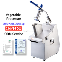 Trancheuse à légumes électrique, hachoir, coupe-dés, hachoir à légumes commercial, machine à couper les légumes, processeur de légumes