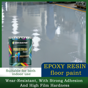 7色カスタマイズ可能な多色エポキシアクリル液体コーティング、内装/外装セメント床改修用ヘビーデューティー - Product Image 5