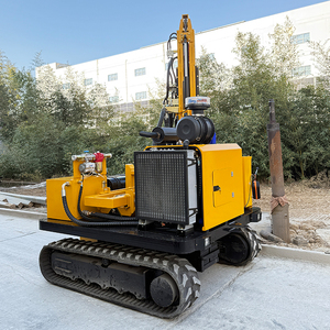 Mini-rampe à pieux avec fonction de forage DTH et de pieux à vis pour clôtures ferroviaires HXR3 – Prix usine - Product Image 4
