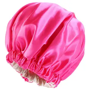 100% tinh khiết lụa nắp ca-pô ngủ Cap cho phụ nữ chăm sóc tóc cả hai bên 22 momme lụa tự nhiên quấn tóc cho ngủ lụa Turban
