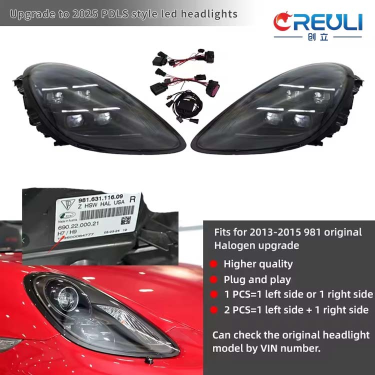 For 981 original halogen lights upgrade