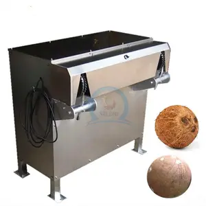 Vendita calda di cocco spacco macchina per la pelle di cocco marrone pelapatate macchina decorticator per la noce di cocco