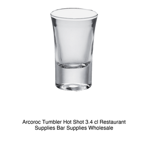 แก้วฮอทช็อต 3.4 ซล. อาร์โคโรค สูง 7 ซม. เส้นผ่านศูนย์กลาง 4.5 ซม. - Product Image 2