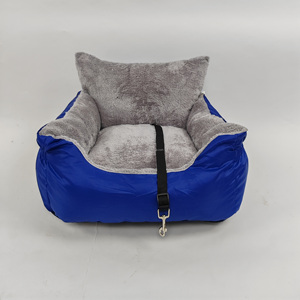 Depolama cepleri ve klipsli tasma taşınabilir köpek araba seyahat taşıyıcısı yatak ile yumuşak köpek Booster koltuklar - Product Image 1