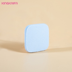 Poudre Compacte Personnalisée OEM/ODM Bleue en Forme de Carré, Super Douce, Écologique, Lavable, en Polyuréthane, Utilisation Humide et Sèche, Respectueuse de la Peau - Product Image 4