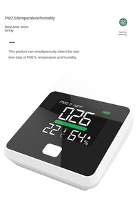 Многофункциональный LED-монитор качества воздуха 3-в-1: измеритель концентрации PM2.5, температуры и влажности с функцией газоанализатора - Product Image 2