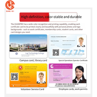 Impresora de Tarjetas de Cama Plana GS200PRO, Nueva Etiqueta para Cables, Placa de Identificación para Cables de Fibra Óptica, Tarjeta de Identificación para Prótesis Dentales