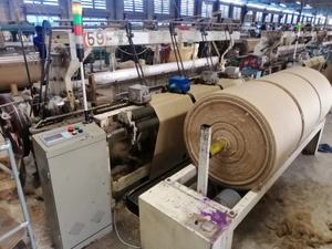Fabrication de métier à tisser de rapière de tissu de sac de jute avec la machine de tissage de haute qualité et de haute production - Product Image 3