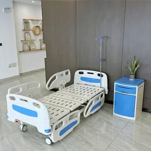 चिकित्सा उपकरण इलेक्ट्रिक पांच-समारोह अस्पताल के बिस्तर समायोज्य चिकित्सा बिस्तर कीमत