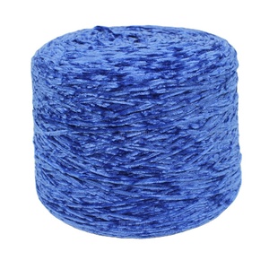 Fil de Chenille en Polyester doux et brillant 100%, vente en gros, prix de gros, - Product Image 1