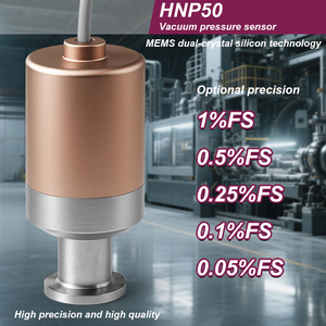 เซ็นเซอร์วัดความดันสุญญากาศแบบคริสตัลคู่ Honno HNP50MEMS ผลิตจากสแตนเลส ป้องกันน้ำและฝุ่นระดับ IP65 รองรับการปรับแต่งแบบ OBM/ODM/OEM รับประกัน 2 ปี - Product Image 2