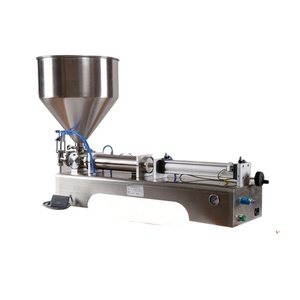 Double Head Pneumatic Filling Machine 5-5000ml Range <b>for</b> Cooking Oil Cosmetic Lotion Shampoo <b>Jar</b> Honey Can Beverage Glass - Product Image 3