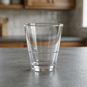 Vaso de Vidrio Transparente Desechable de 245 ml para Cócteles, Bebidas, Bar y Fiestas - Product Image 2