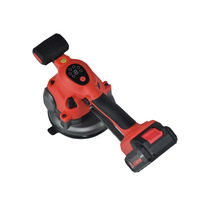 Vibrateur de carrelage électrique à ventouse, machine à carreler réglable à 6 vitesses, outil motorisé de nivellement, ventouses de 150 mm, capacité de levage de 100 kg