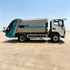 Nouveau camion compacteur de déchets JAC Junling 4x2, 6-10m3, avec chargeur arrière hydraulique, camion de collecte des déchets, LHD RHD Euro5, véhicule d'assainissement - Product Image 4