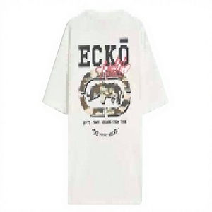 T-shirt Streetwear à Col Rond et Manches Courtes en Coton Blanc Crème avec Affichage LED Graphique Personnalisé, Garantie de 2 Ans pour la Vente au Détail et la Promotion - Product Image 1
