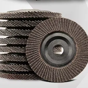 厂家批发4.5英寸氧化锆氧化铝磨料工具网罩柔性瓣盘砂轮
