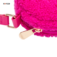 Promotion Teddy sac de maquillage voyage sac de soins de la peau moelleux trousse de toilette boîte cosmétique fourrure pochette cadeau pour elle