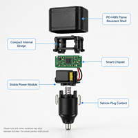 Localizador GPS Mini para Encendedor de Cigarrillos OEM ODM, Dispositivo de Rastreo Vehicular GSM/GPRS/2G Plug and Play en Tiempo Real, Empaque con Logotipo Personalizado, 3 Años de Garantía