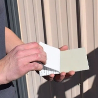 Patch de réparation permanent auto-adhésif activé par la lumière UV, renforcé de fibre de verre, pour trous de conteneurs