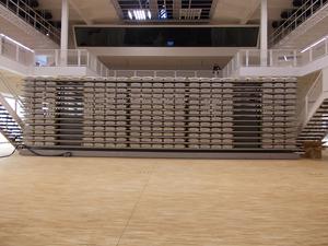 Fabriqué en Italie CETA Marque de haute qualité en acier personnalisable Structure portante Support télescopique Grandstand Bleacher - Product Image 2