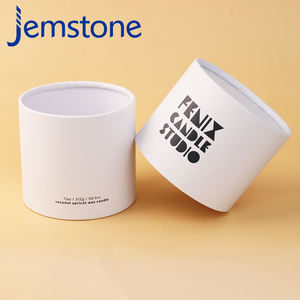 100% fábrica biodegradable reciclada venta al por mayor caja cilíndrica de cartón impresa personalizada embalaje de tubo de papel - Product Image 3
