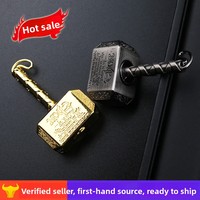 Nouveau Gyroscope de doigt en métal Marteau de Thor avec boule de décision rotative, jouet créatif anti-stress, Push Card TL002 pour personnes âgées