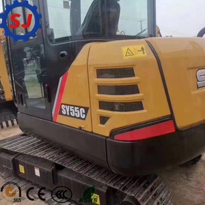 Miniexcavadora SANY SY55C Usada |   Excavadora de cadenas de 5 toneladas |   Excavadora Hidráulica Compacta con Motor Isuzu en Venta - Product Image 5