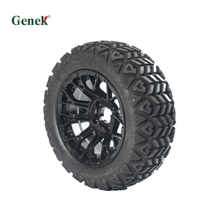 Nuevo Juego de Llantas y Ruedas Genek Tubeless de 14 Pulgadas 23*10-14 con Rin de Aluminio, Diseño de Llanta Radial - Product Image 2