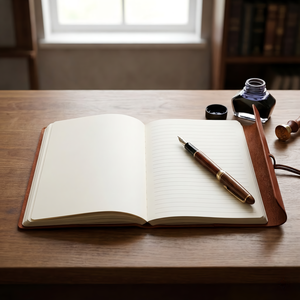 <span class=keywords><strong>สมุด</strong></span>โน้ตแบบเติมได้ ขนาด A5 ปกหนัง สำหรับจดบันทึก ของขวัญ  รับทำโลโก้ตามสั่ง รับผลิตแบบ OEM/ODM ขายส่ง - Product Image 4