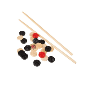 <span class=keywords><strong>Gioco</strong></span> da Tavolo Carrom Vintage <span class=keywords><strong>in</strong></span> Legno per Famiglia e Attività all'Aperto - Product Image 1