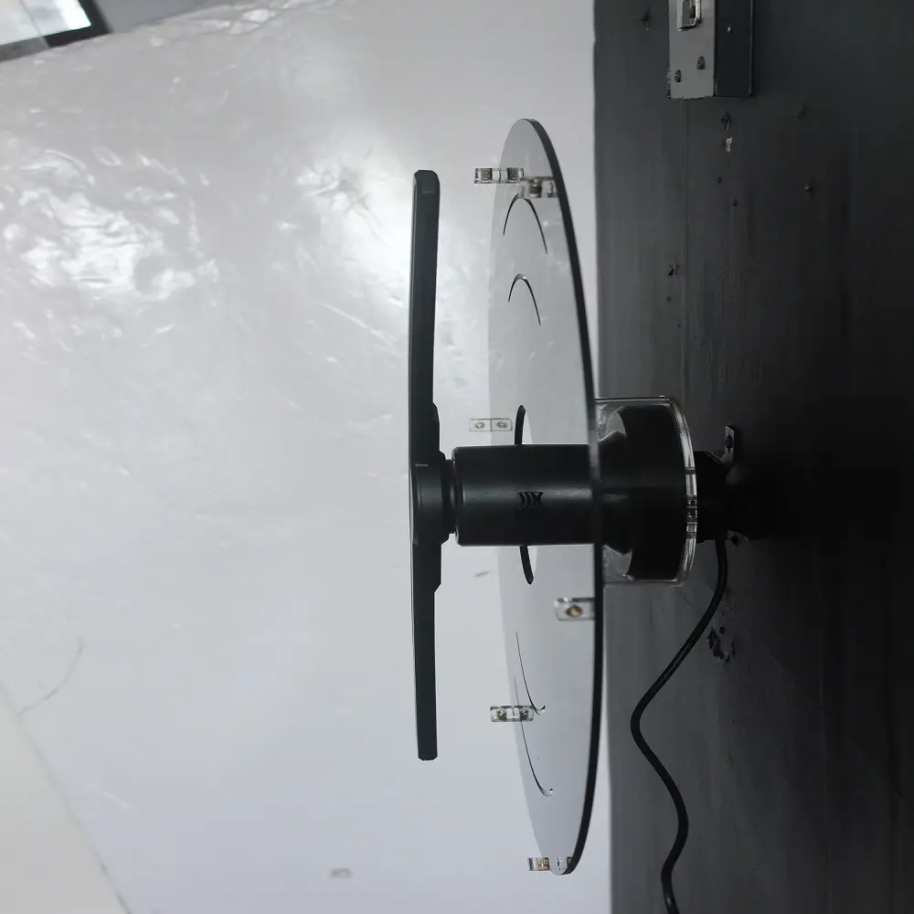 Прозрачная Круглая Крышка для 3D голограммы рекламный вентилятор голограмма светодиодный вентилятор