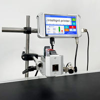 Machine de codage jet d'encre industrielle 12,7 mm TIJ automatique pour logos et dates d'expiration sur cartons et plastiques avec impression de codes-barres/Codes QR