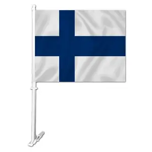 Enviar ahora Fabricación profesional Hecho Finlandia bandera del coche Todos los países Banderas