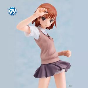 A Certain Scientific Railgun GK <span class=keywords><strong>Mikoto</strong></span> Misaka School Uniform Figure Anime Collectible Model Statue Boxed Display - Product Image 4
