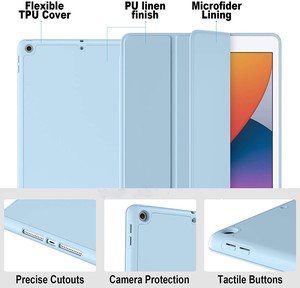 Ốp lưng & bao da máy tính bảng, Ốp máy tính bảng trẻ em dành cho <span class=keywords><strong>iPad</strong></span> thế hệ 7/8/9, Ốp bảo vệ bằng da PU thần kỳ cho <span class=keywords><strong>iPad</strong></span> 2-5 <span class=keywords><strong>Mini</strong></span> 1-6 - Product Image 2