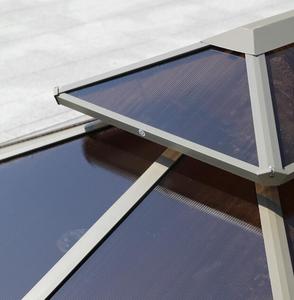 Veranda <span class=keywords><strong>in</strong></span> Alluminio con Tetto e Pareti <span class=keywords><strong>in</strong></span> Policarbonato per Uso Esterno, Direttamente dalla Fabbrica - Product Image 4