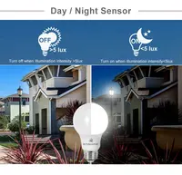 Foco led ampuller led 9w 10w 12w e27 B22 kısılabilir LED ampul A60 bombillas led gündüz gece sensörü hareket sensörlü led ampul