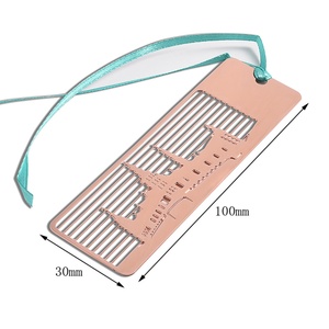 New Style Extravagant Castle Design Tourist Souvenir Customize Metal Bookmark - Product Image 6