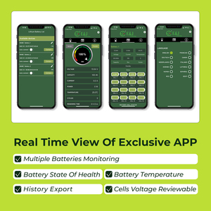 Batería Lifepo4 Grupo 49 H8 12V 180Ah, de Litio para RV y Embarcaciones - Product Image 3