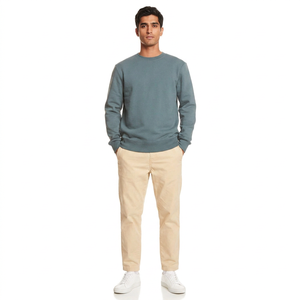 Sweat-shirt décontracté pour homme de haute qualité 100% coton Fabriqué au Pakistan Motif uni Imprimé numérique Teint uni Vêtement d'hiver à bas prix - Product Image 1