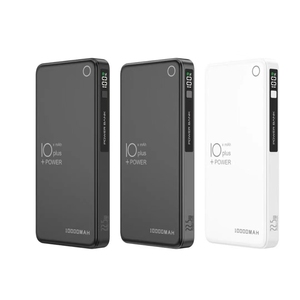Factory Promotion 22.5W Fast Charging 10000mAh Slim Portable Power Bank LED Display PD20W USB-C LED Digital Display