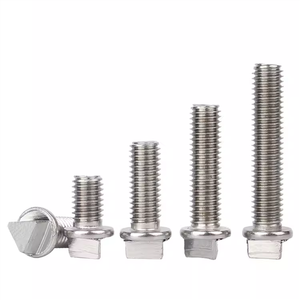 Vis à tête triangulaire en acier inoxydable pour homme, vis antivol avec clé assortie, vis de châssis M5 <span class=keywords><strong>X</strong></span> 20 mm M6 M8 M10 avec outil - Product Image 2